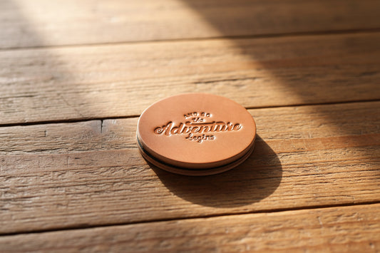 The Leather Coaster Set