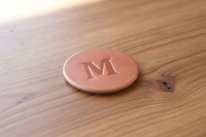 The Leather Coaster Set