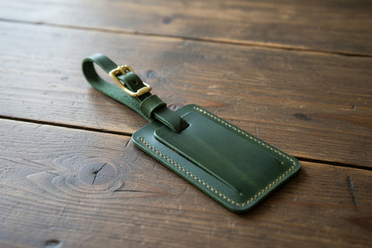 The Leather Luggage Tag