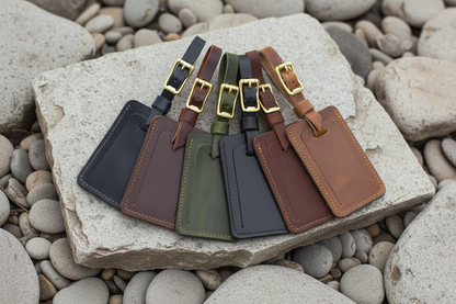The Leather Luggage Tag