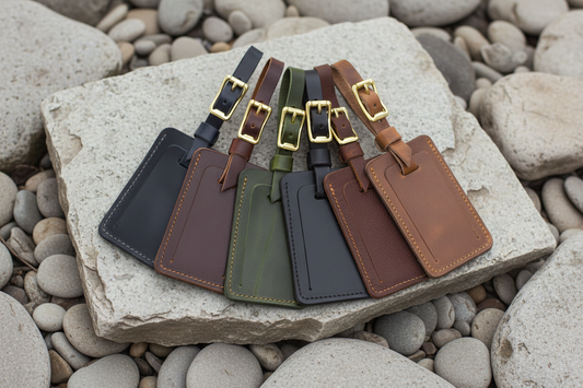 The Leather Luggage Tag
