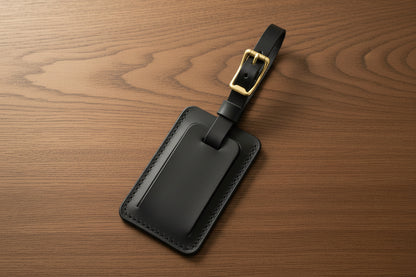 The Leather Luggage Tag